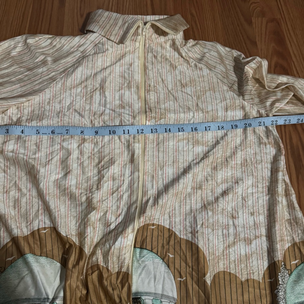Vintage Night Gown T.V. Sangers John Lennon Graphic Art Long Sleeve Dress Y2k - Picture 3 of 10